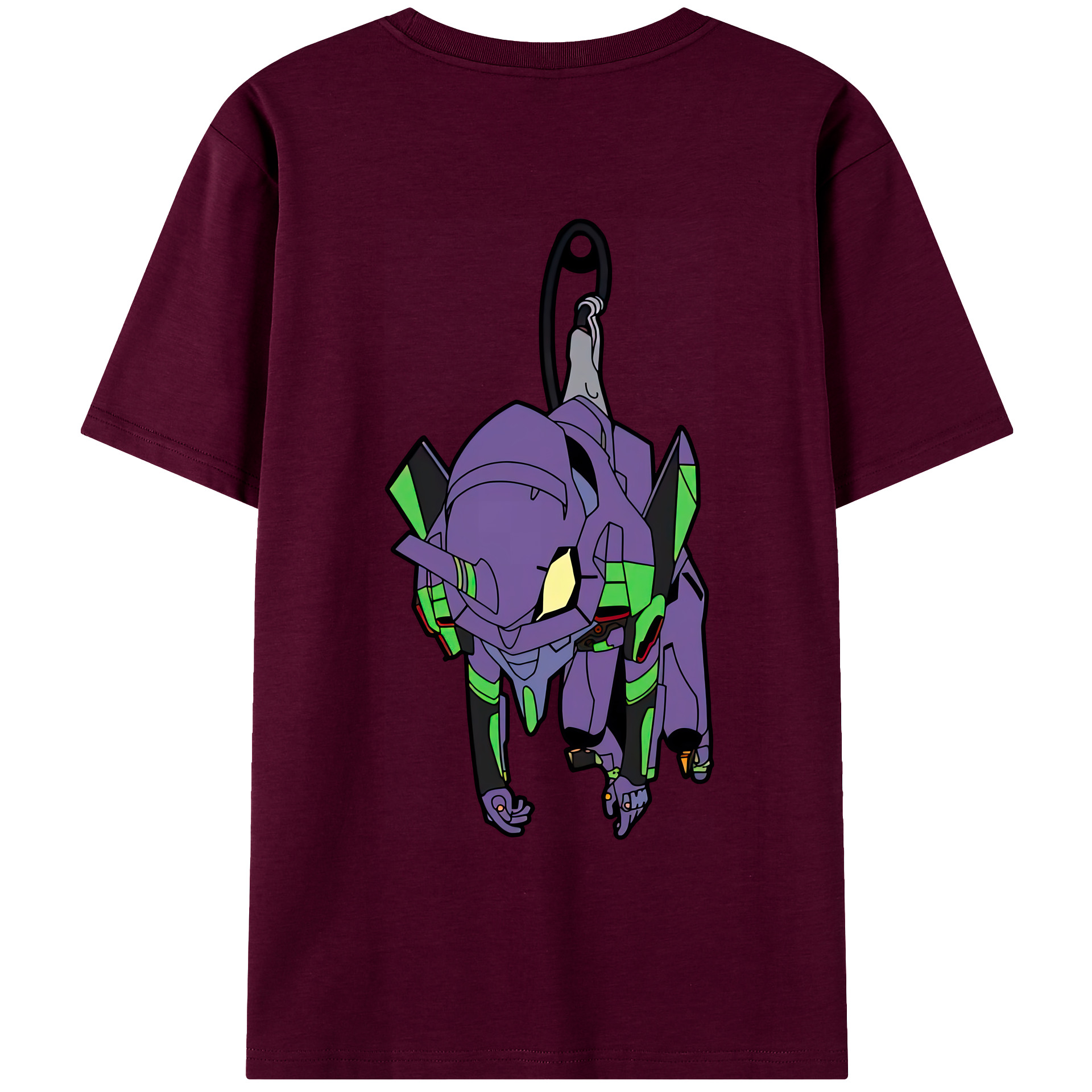 （画像用） EVA 新世紀エヴァンゲリオン レディース半袖Tシャツ(バックプリント)